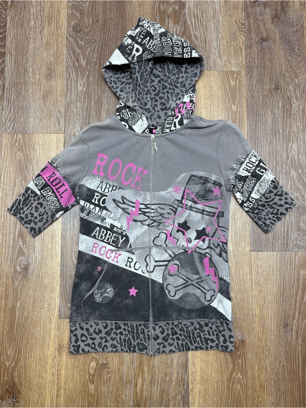 Y2K Abbey Dawn By Avril Lavigne zip Hoodie